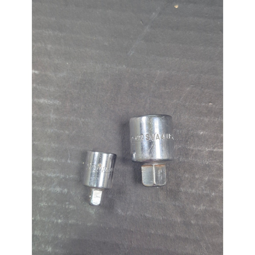 Snap-on Socket Adapter Set FVA1 3/8 to 1/4 and SVA4 1/2 to 3/8 Drive USA